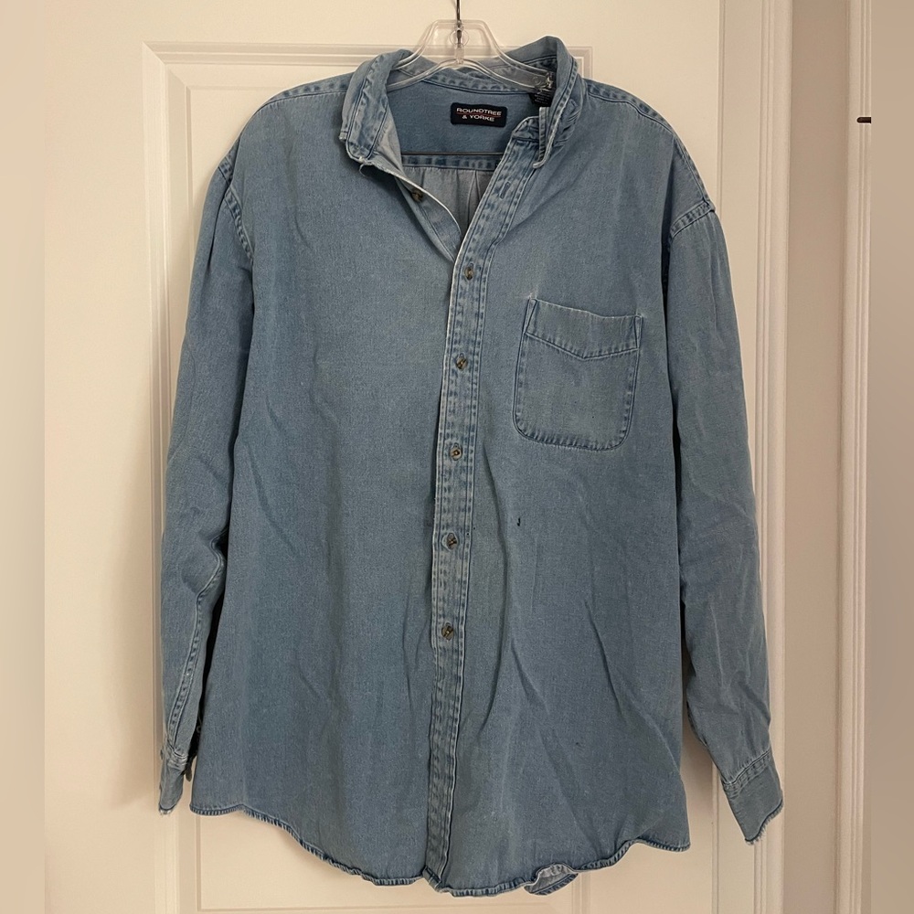 VINTAGE Jean Bottom Down Polo